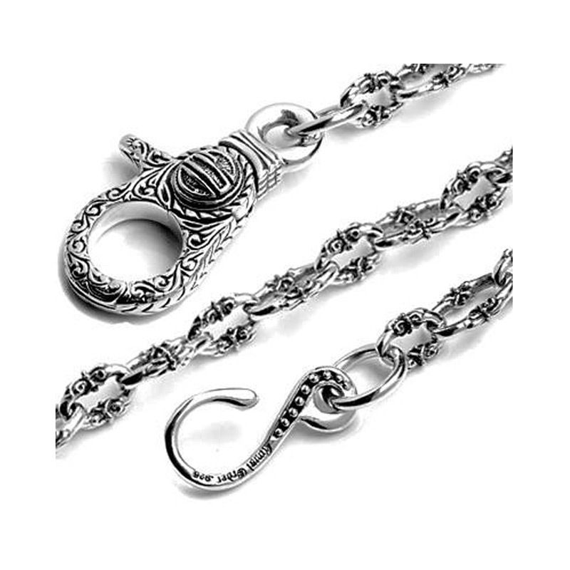 REGAL SMALL/MEDIUM CHAIN LINK WHIS GOD CLIP