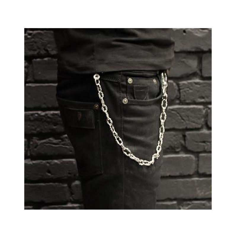 REGAL SMALL/MEDIUM CHAIN LINK WHIS GOD CLIP