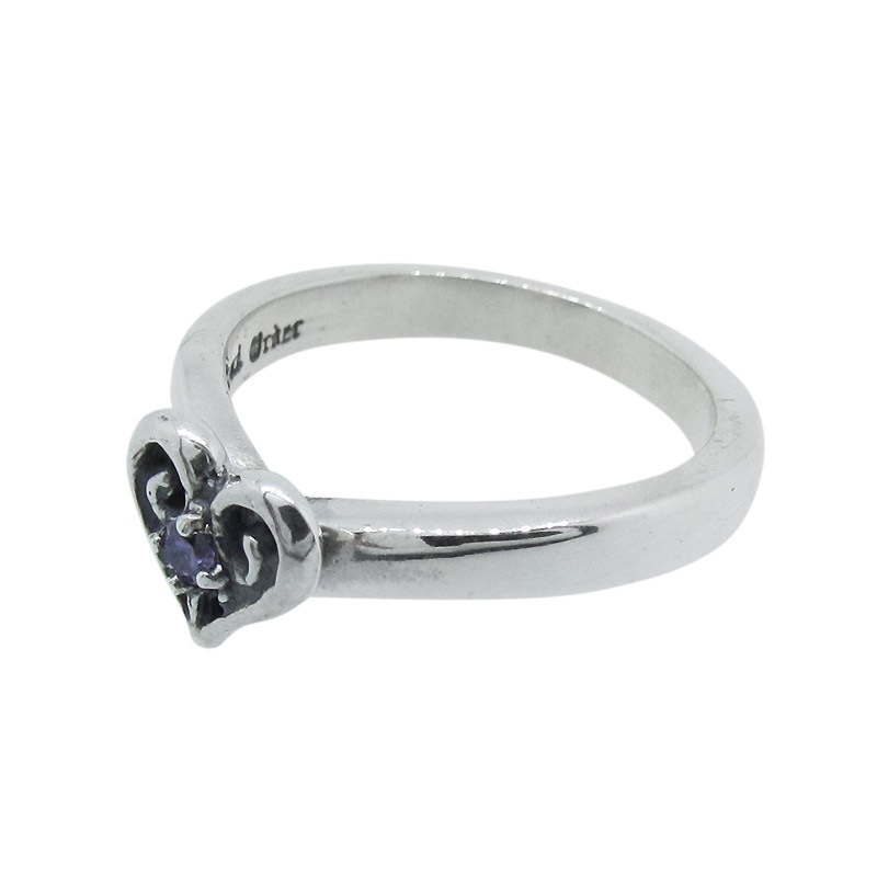 THICK TIARA BAND WITH ALLEGRAHEART WITH CZ