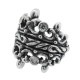 DOUBLE TIARA RIBBON BAND WITH 4CZS IN TIARA