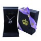 �ڥ���饤����꾦�ʡ�FDL STAR WITH CZ & PRAYING ANGEL CHARM GIFT SET