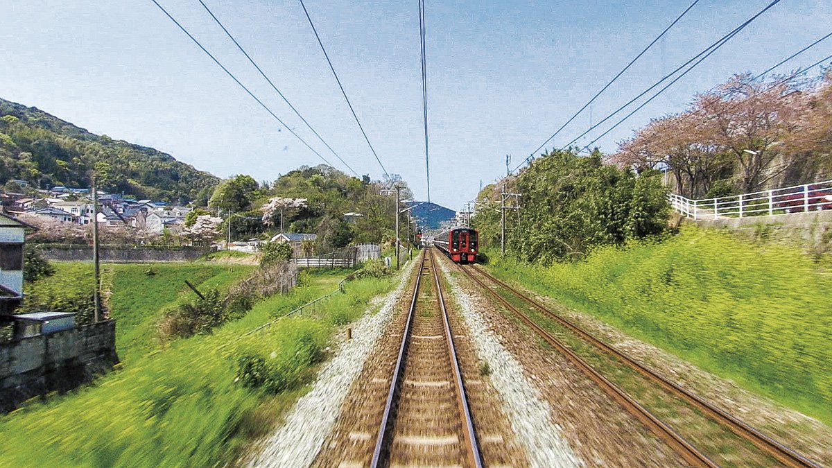 鹿児島本線 下り 1　門司港～荒尾  w17b8b5 鹿児島本線 下り1 門司港～荒尾【DVD】｜ビコムダイレクト