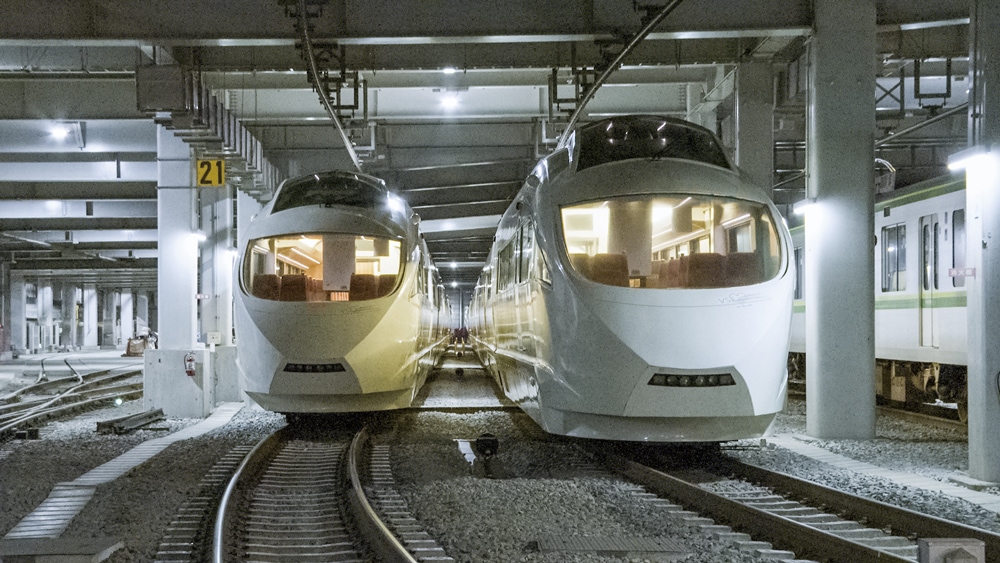 小田急50000形VSE ロマンスカーミュージアムへの軌跡 ～輸送