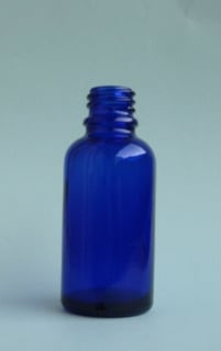 青ガラス　瓶・コップセット【欠けあり】 青ガラス 瓶・コップセット【欠けあり】 青ガラス 瓶・コップ
