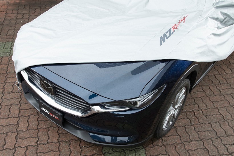 MZRacing Store - MZRacing カーカバー CX-8用シルバータイプ KG系