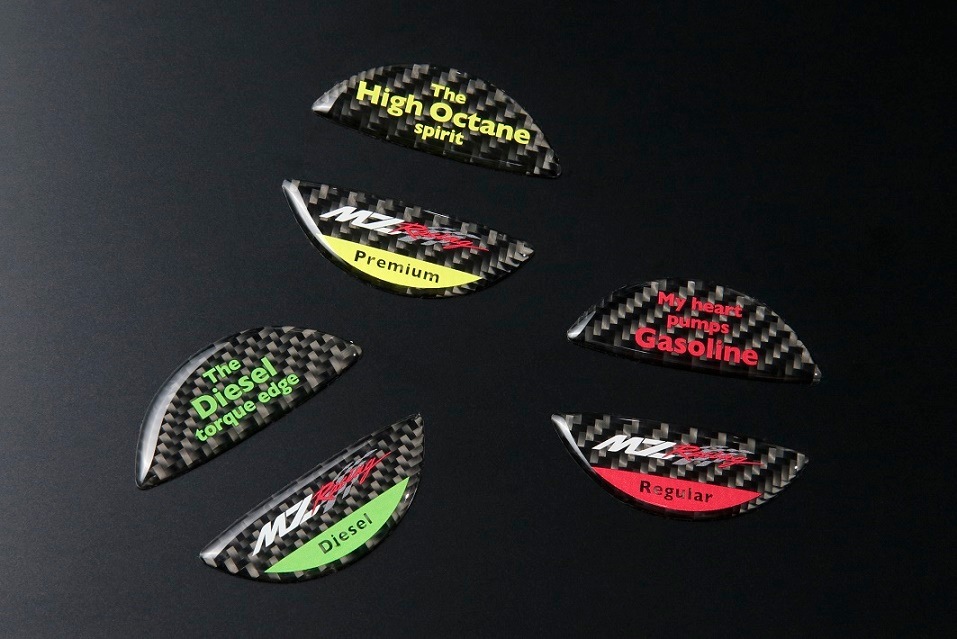 MZRacing Store - MZRacing フューエルキャップエンブレム プレミアム