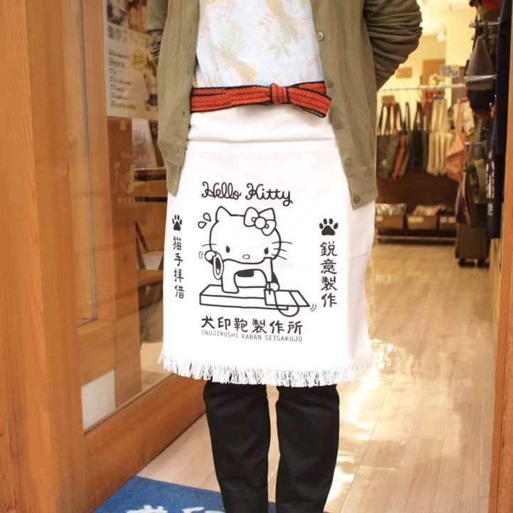 犬印鞄製作所 前掛け ハローキティ 犬印鞄×HELLO KITTY/前掛け | 犬印鞄 × HELLO KITTY | | 犬印鞄