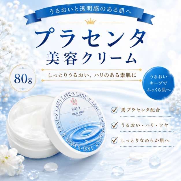 プラセンタ美容クリーム 80g | 保湿クリーム | | ラニーズ