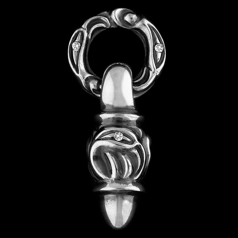 ドーヴ ペンダント ウィズ ダイヤモンド