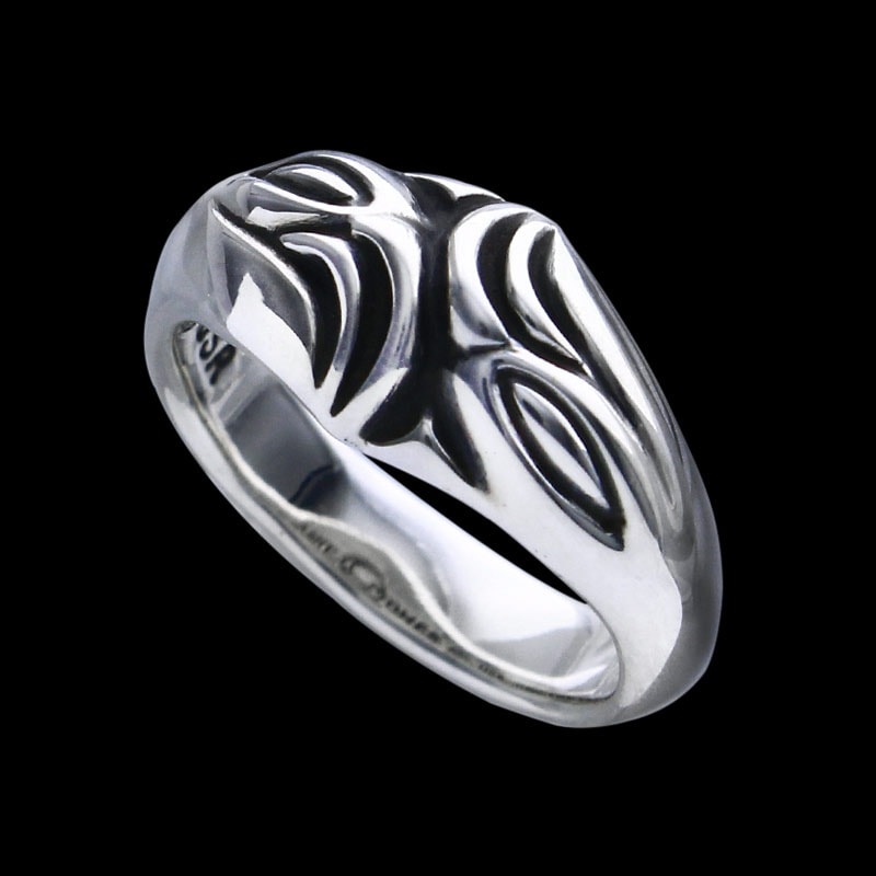 【本国オーダー商品/納期約4～6ヶ月】カーヴド シルク リング (S)