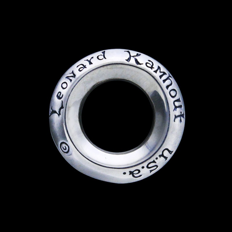 【本国オーダー商品/納期約4～6ヶ月前後】IDリング ペンダント (レナードカムホート刻印)