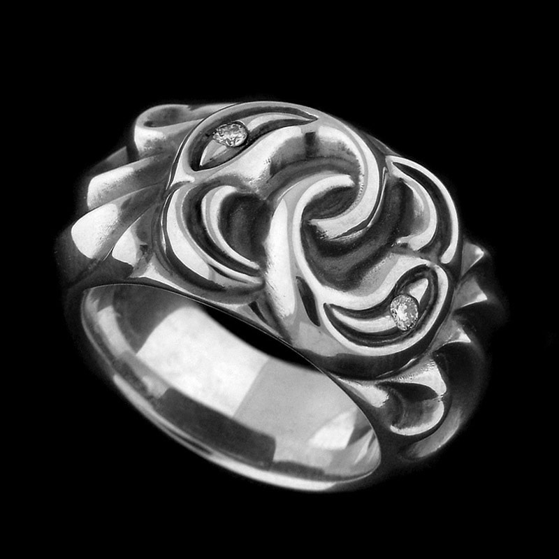 コスミック ユニオン リング ウィズ ダイヤモンド