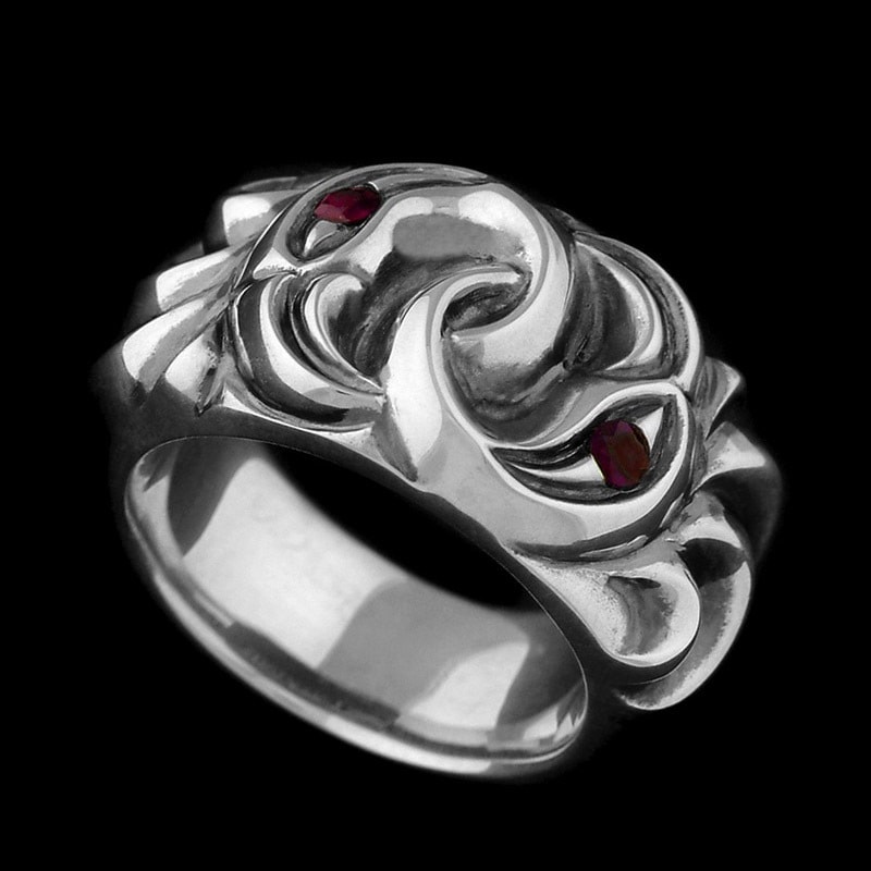 コスミック ユニオン リング ウィズ ルビー