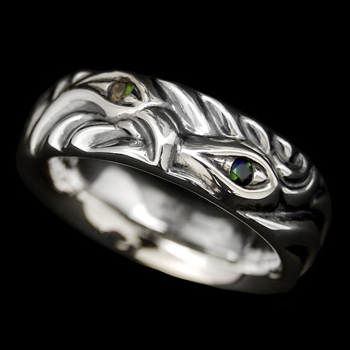 ラヴ バイト リング ウィズ アレキサンドライト