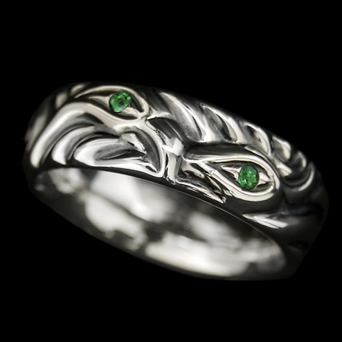 ラヴ バイト リング ウィズ エメラルド