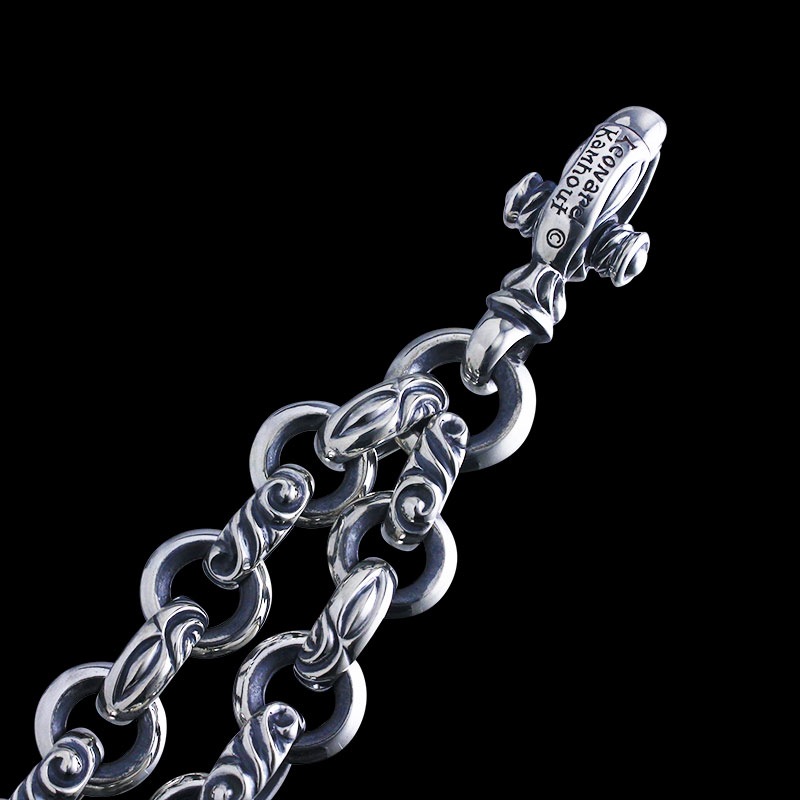 ダブル レイヴン ブレスレット (レナードカムホート刻印)