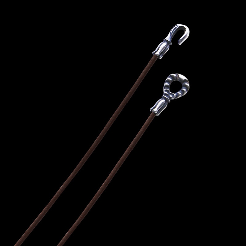 メイティングフライト フック ブラウン レザー (XS)