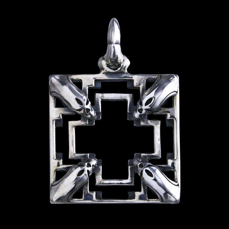 マトリックス クロス ペンダント