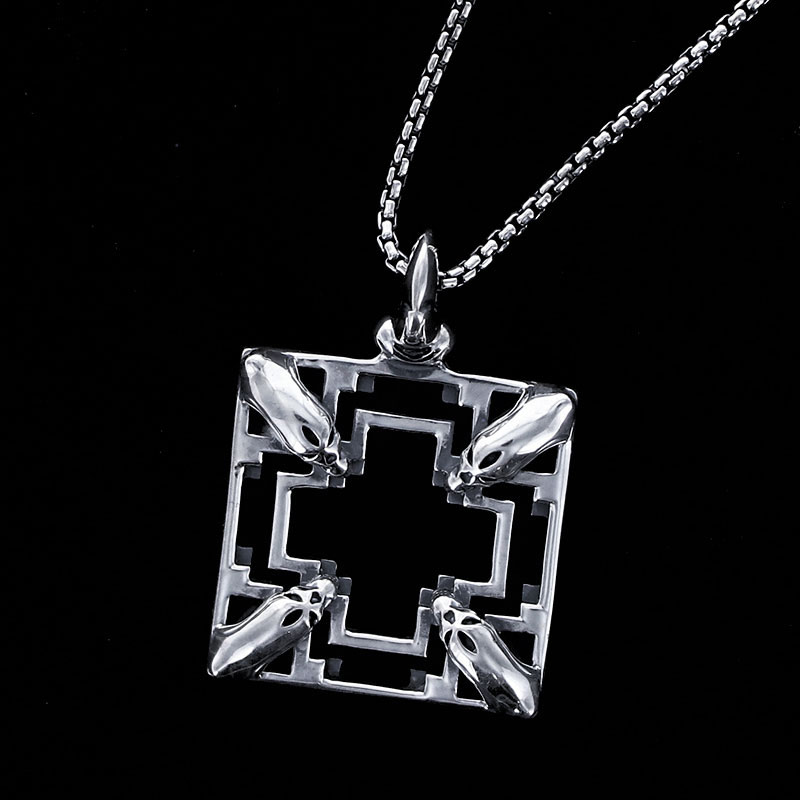 マトリックス クロス ペンダント