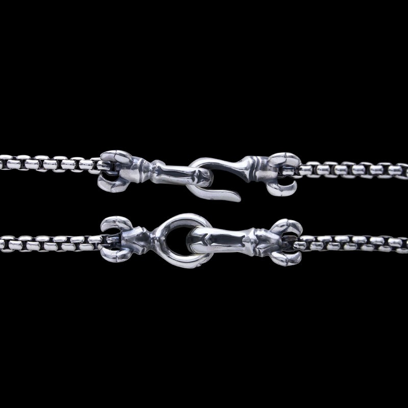 ベーシックネイチャー フック ベネチアン ボックス チェーン (M)