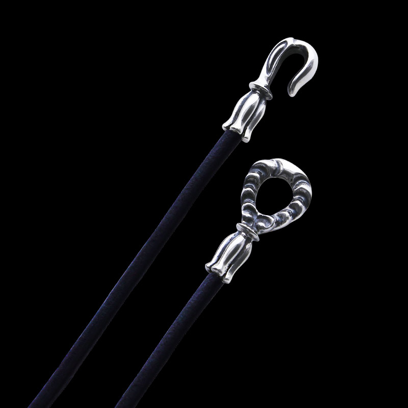 メイティングフライト フック ブラック レザー (M)