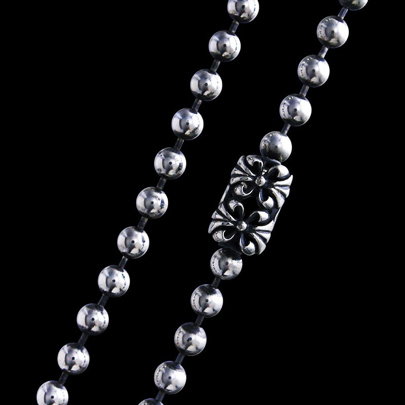 5mm ボール チェーン ウィズ クロム クロス コネクター | メイ