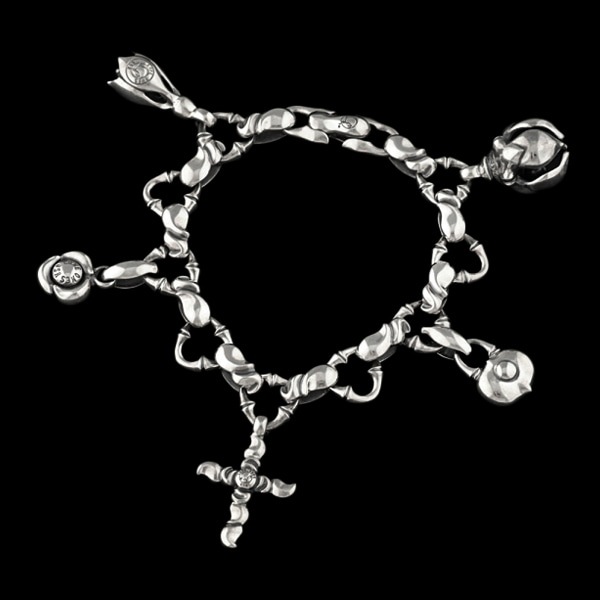 キスアンドフロー チャーム ブレスレット