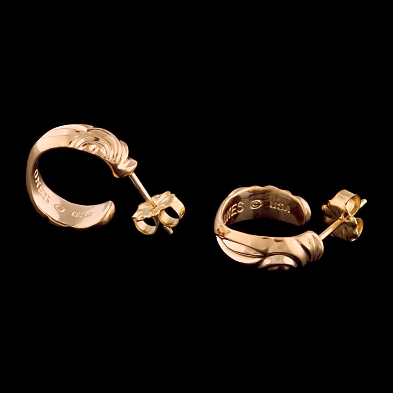 オスプレイ イヤリング 18金 ピンク ゴールド