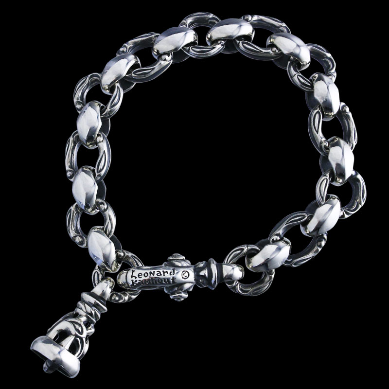 シグネット ウィズ 1ドーヴベル (M) ブレスレット (レナードカムホート刻印)