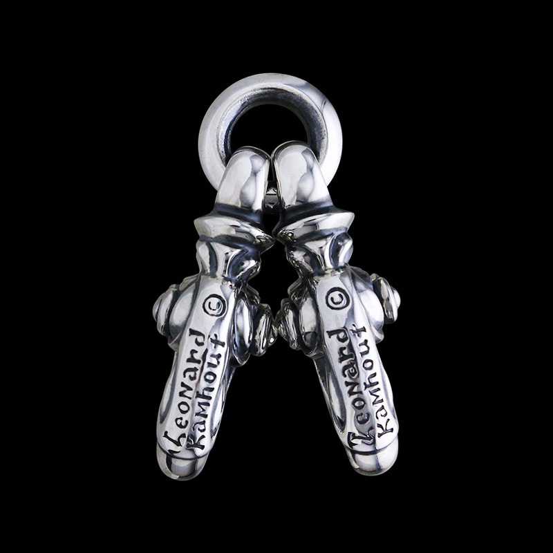 リンクド クラスプ (プレーン サークル) (レナードカムホート刻印)