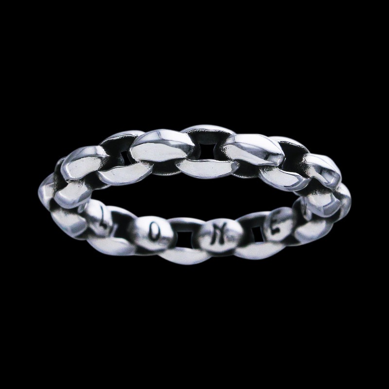 【本国オーダー商品/納期約4～6ヶ月前後】ミニ シルク リンク リング