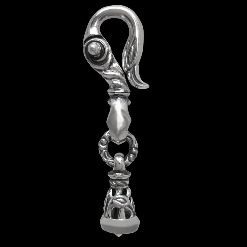 スワン クリップ ウィズ ドーヴ ベル キークラスプ