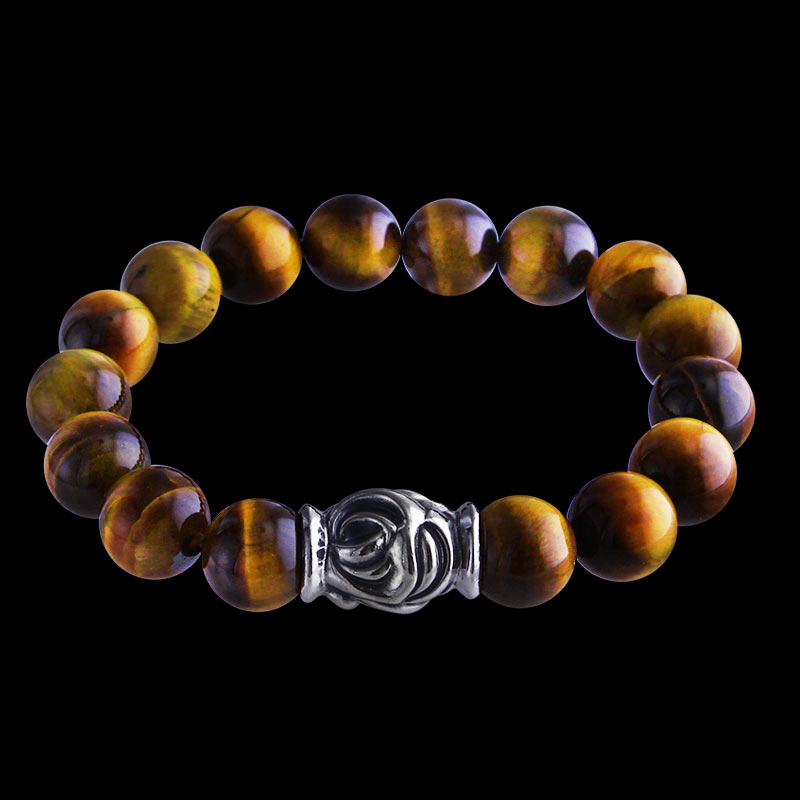 イーグル ビード タイガーアイ (10mm) ブレスレット