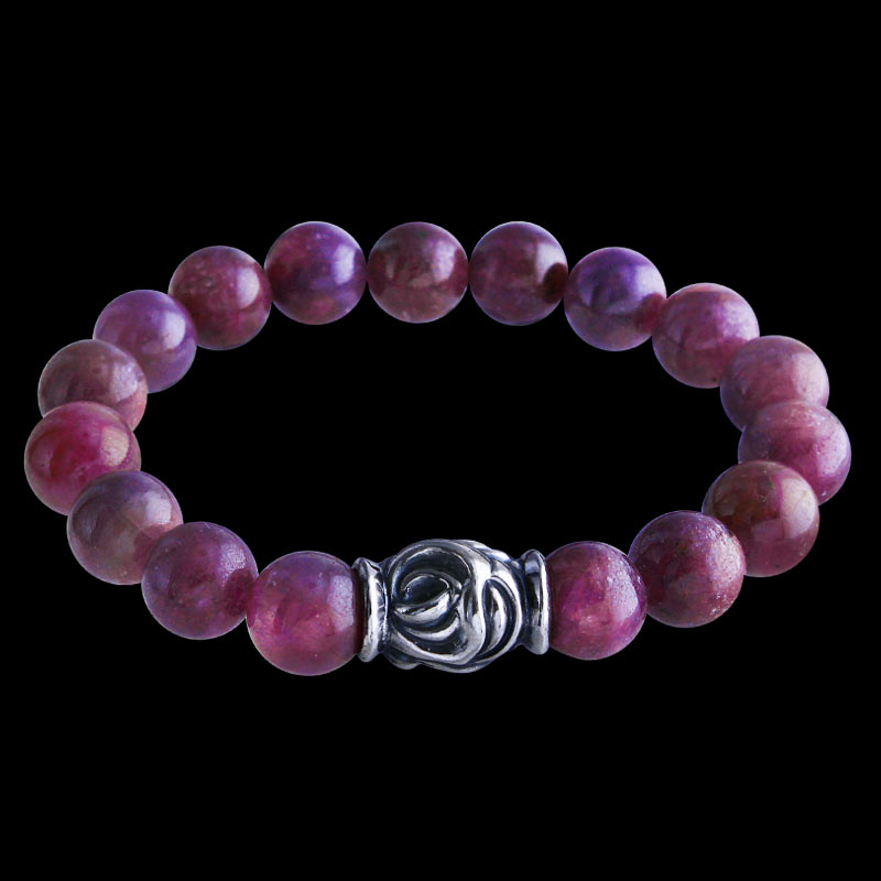 イーグル ビード ルビー (10mm) ブレスレット