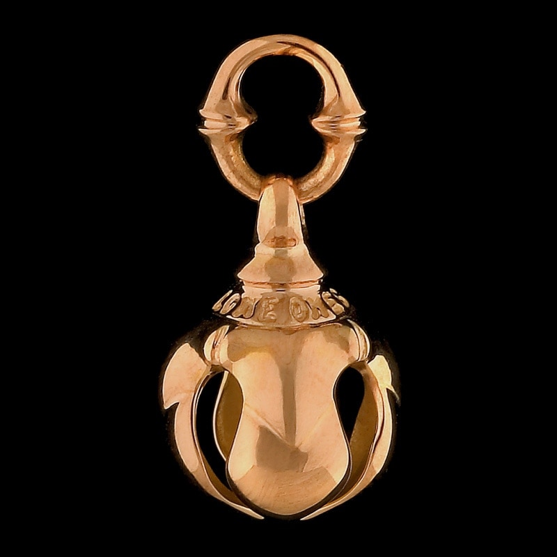 ポッド ペンダント 18金 ピンク ゴールド