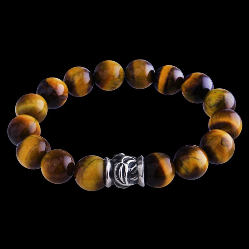 ホーク ビード タイガーアイ (10mm) ブレスレット