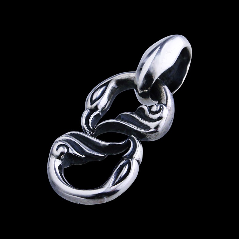 【本国オーダー商品/納期約4～6ヶ月前後】インフィニティ リンク ペンダント リンクド シルク