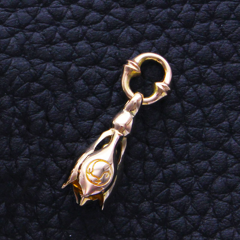 ティアー ベル ペンダント 18金 ピンク ゴールド