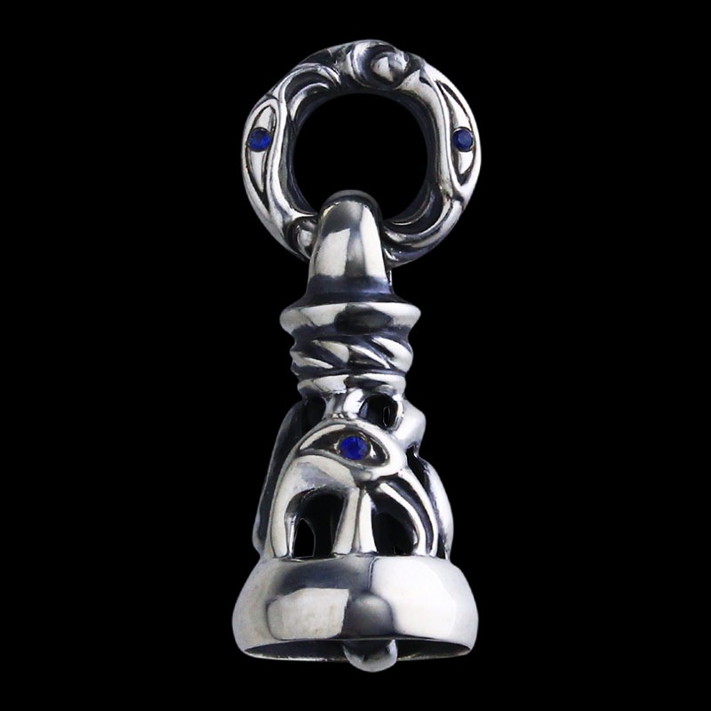 レナードカムホート ドーヴベル M サファイア ペンダント シルバー 3691 ドーヴ ベル (M) ペンダント ウィズ サファイア | メイティング