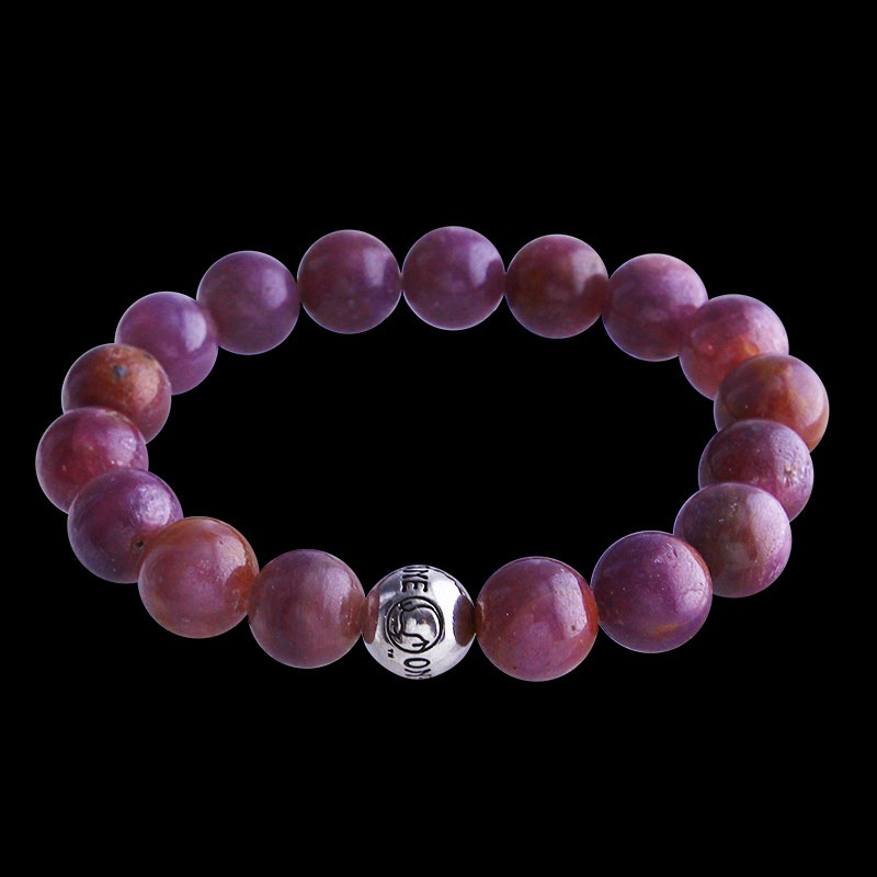 ロンワンズ ロゴ ビード ルビー (10mm) ブレスレット