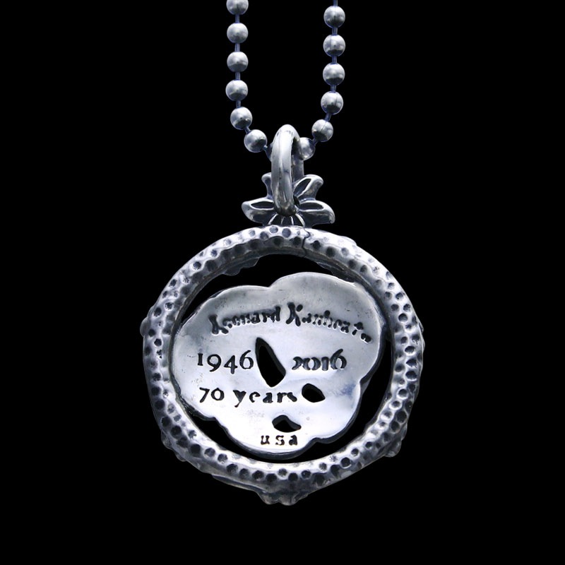 フローラル ネスト ペンダント ウィズ 2mm ボールチェーン | メイ