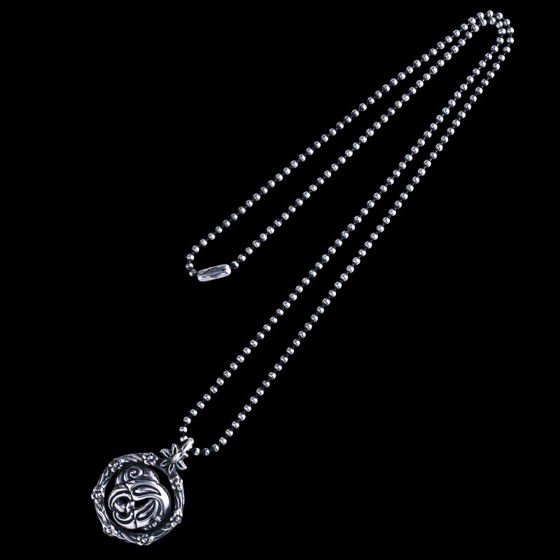 プテンタモズナ様 フローラル ネスト ペンダント ウィズ 2mm ボールチェーン | メイ