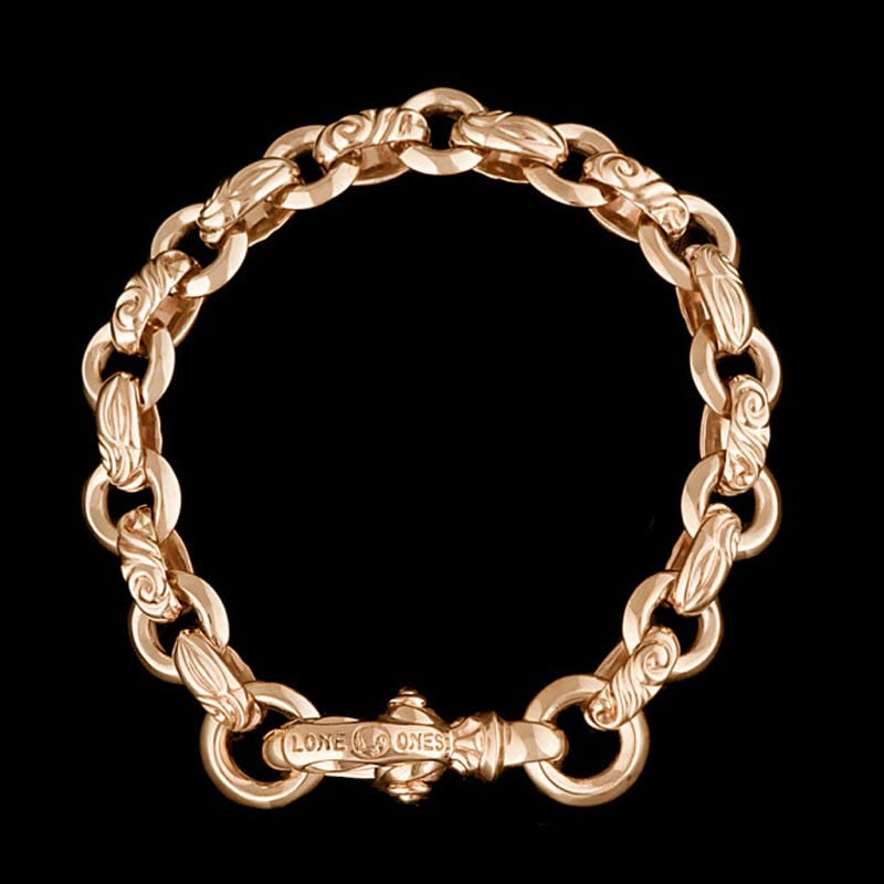 18金 ブレスレット K18 ゴールド 18k カットボール 約17cm 2連