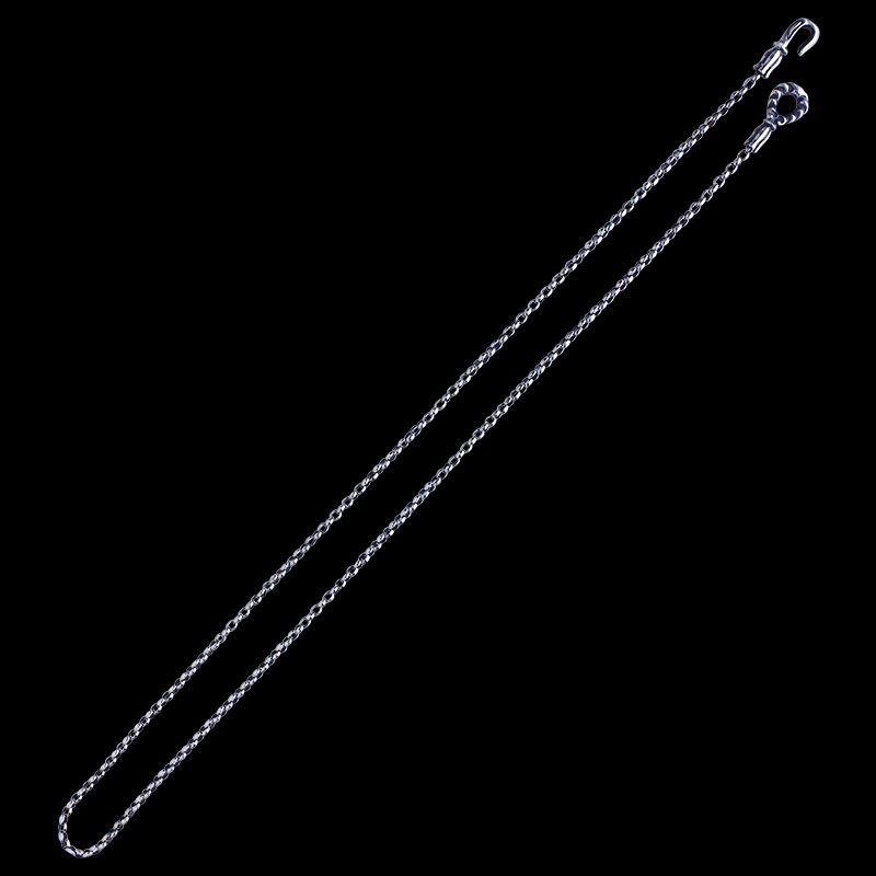 【本国オーダー商品/納期約4～6ヶ月前後】メイティングフライト フック ミニ シルク チェーン (S) 2mm