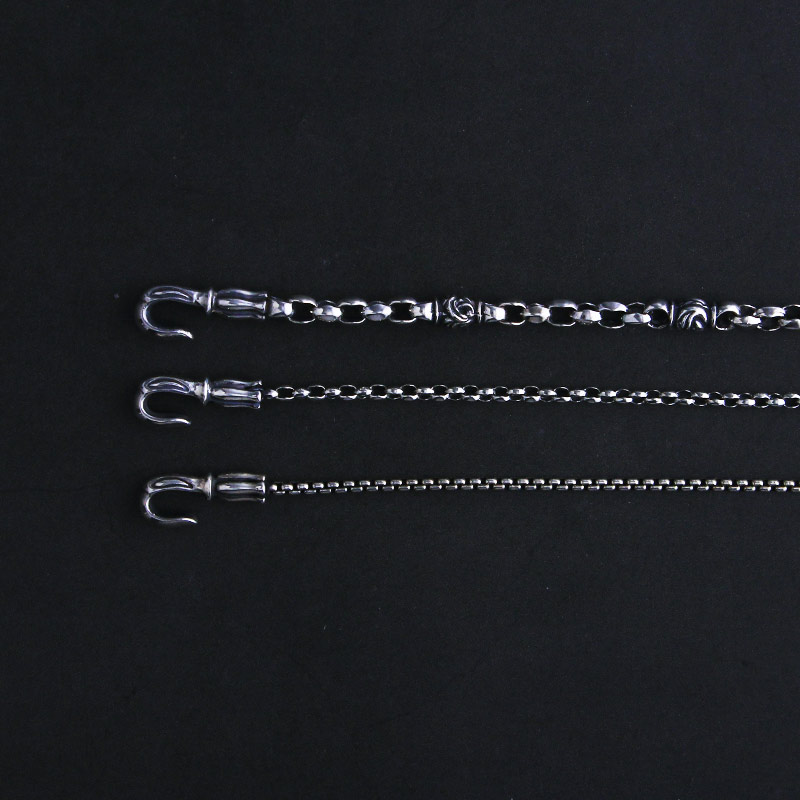 【本国オーダー商品/納期約4～6ヶ月前後】メイティングフライト フック ミニ シルク チェーン (S) 2mm