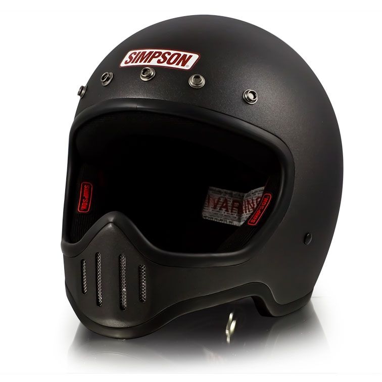 シンプソン　M50 マッドブラック　Lサイズ SIMPSONヘルメット公認オンラインストア