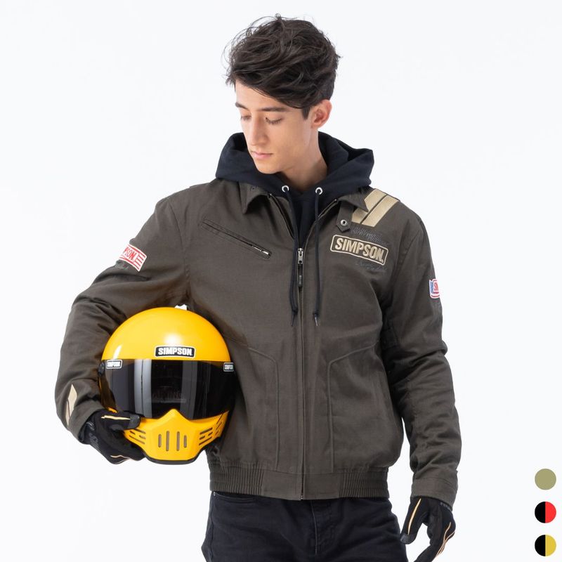 SIMPSON NSM-2205 ライダース スウィングトップ 春夏モデル