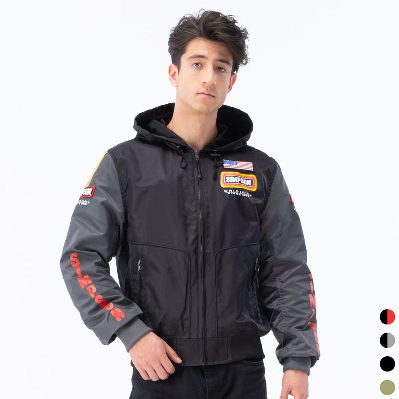 SIMSPON MA-1ジャケット ブラック 2025年最新】SIMPS ma-1の人気アイテム - メルカリ
