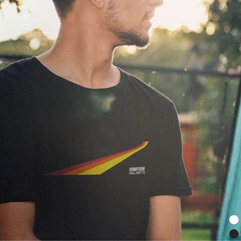 NORIX オリジナルTシャツ レインボーライン NX114 tee4