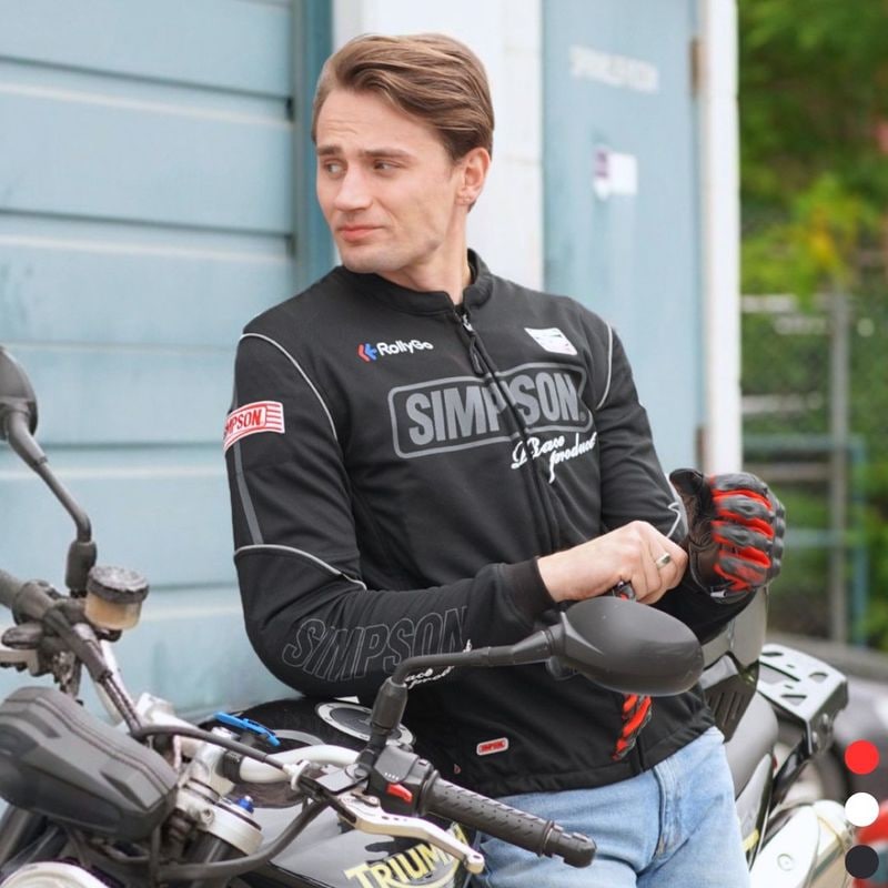 SIMPSON NSM-2208LTD ライダース メッシュクールジャケット 春夏モデル